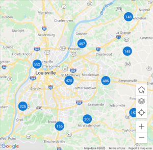 Active Listings Map